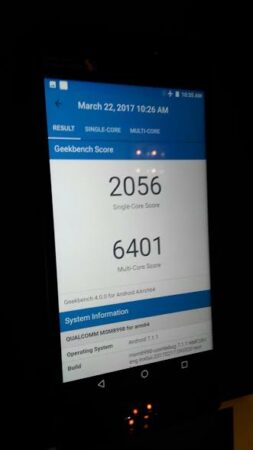 Snapdragon 835 Geekbench