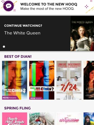 Tip: Panduan Menggunakan HOOQ dengan Kuota Khusus di Paket Data Telkomsel 29 hooq welcome