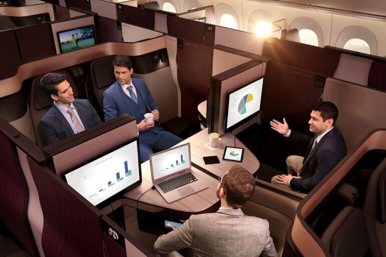 Tip Membawa Laptop di Bagasi Pesawat dengan Aman 39 qatar airways q suite