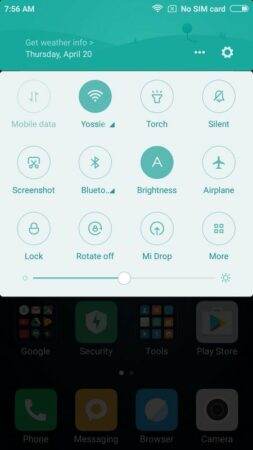 Xiaomi Redmi 4A UI 3