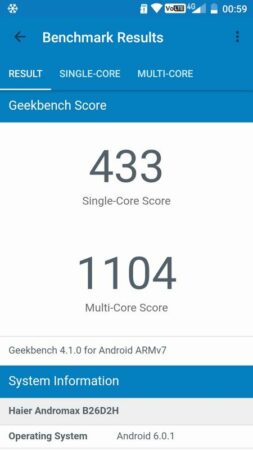 Andromax L Geekbench 4
