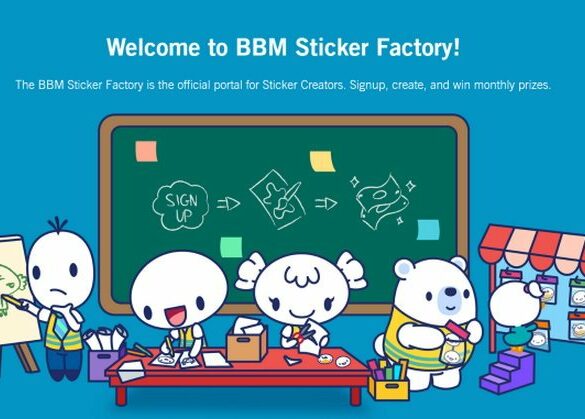 BBM Sticker Factory: Platform Unjuk Kreativitas Bagi Para Kreator dan Ilustrator Indonesia 24 BBM Sticker Factory