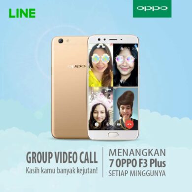 OPPOxLINEGroupVideoCall