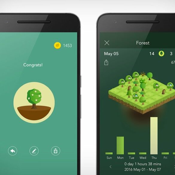 Forest App: Bisa Bantu Kurangi Ketergantungan Pada Smartphone 34 forest app 1