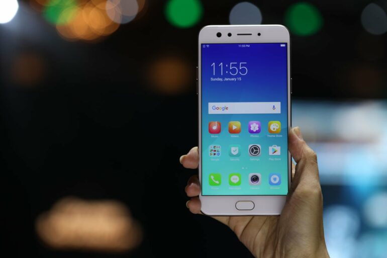 oppo f3 handson
