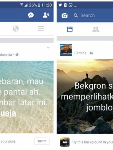 Facebook Background Gambar