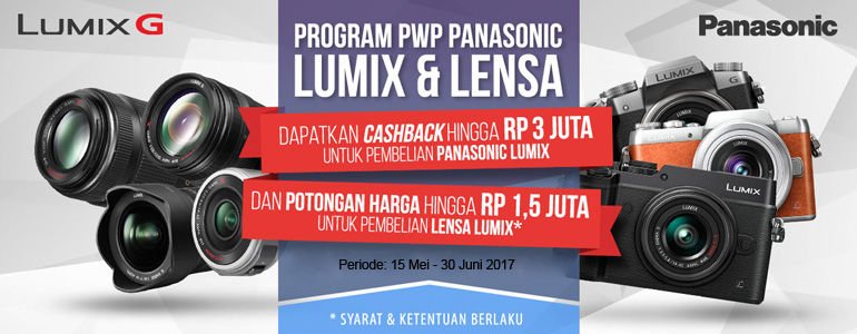 Promo ramadhan 2017 PANASONIC PWP Lens
