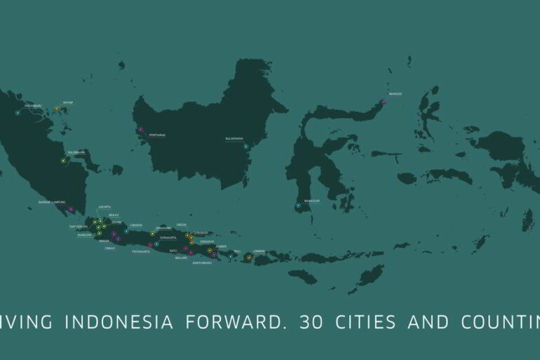 Uber hadir di 30 kota dan 7 pulau di Indonesia 1