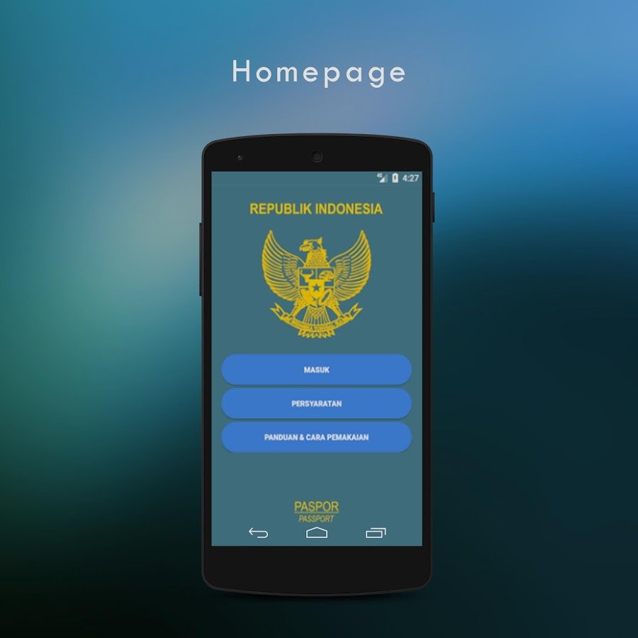 homepage antrian paspor