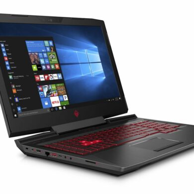 HP Omen 17 2017 open small HP Omen 17 2017 open small