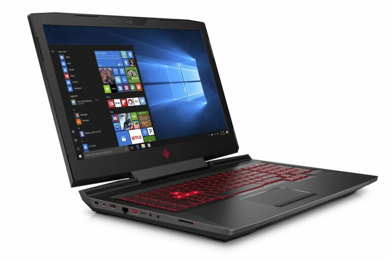 HP Omen 17 2017 open small HP Omen 17 2017 open small
