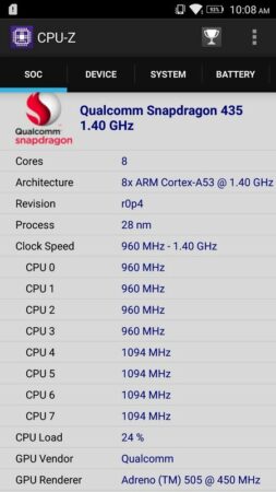 Review Lenovo K6 Note: Tetap Jagokan Multimedia dengan Layar dan RAM Lebih Besar 37 Lenovo K6 Note CPU Z 1