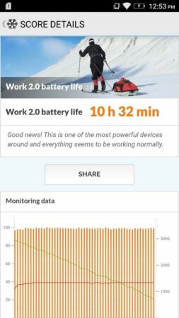 Lenovo K6 Note PCMark Battery Test 1