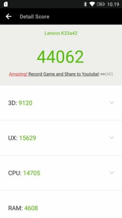 Review Lenovo K6 Power: Smartphone 2 Jutaan untuk Penikmat Multimedia 43 Lenovo K6 Power Antutu