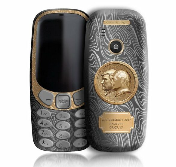 Dibanderol 33 Juta Rupiah, Nokia 3310 Hadir dalam Edisi Putin-Trump 63 Nokia 3310 Putin Trump