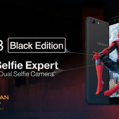 Oppo F3 Spiderman Homecoming