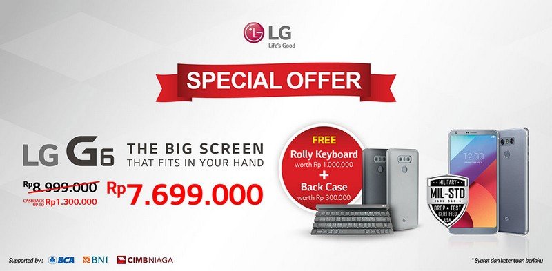 Promo LG G6 Erafone