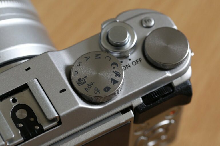 fujifilm x a3 tombol atas