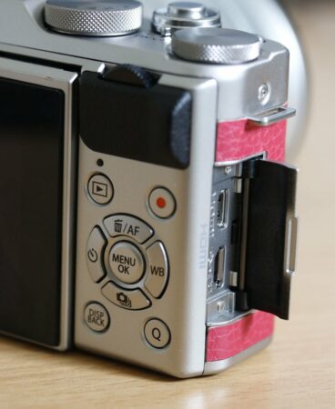 fujifilm x a3 tombol belakang