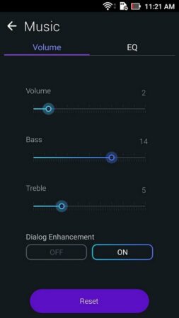 Asus ZenFone Live Audio Wizard 1