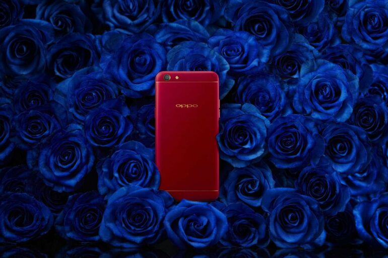 OPPO F3 Red 3