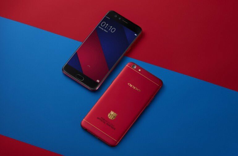 Oppo F3 FCB Limited Edition Oppo F3 FCB Limited Edition