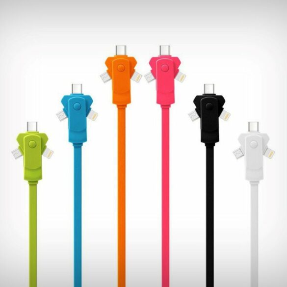 Swivel Cord 3-in-1: Kabel USB Inovatif untuk Semua Perangkat Gadget 41 Swivelcord 1
