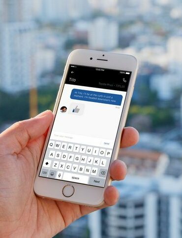 Uber chat