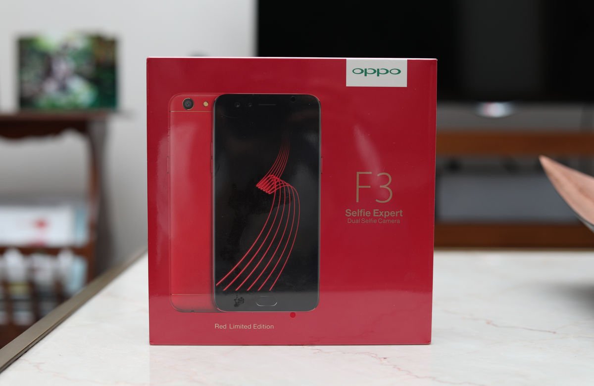 oppo f3 red