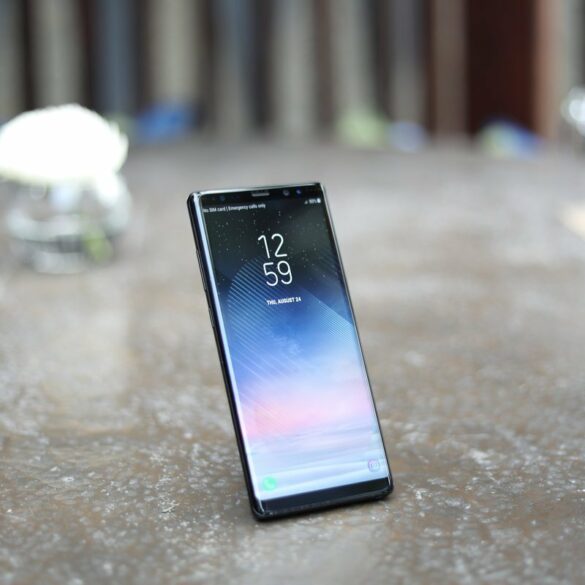 samsung galaxy note 8 depan