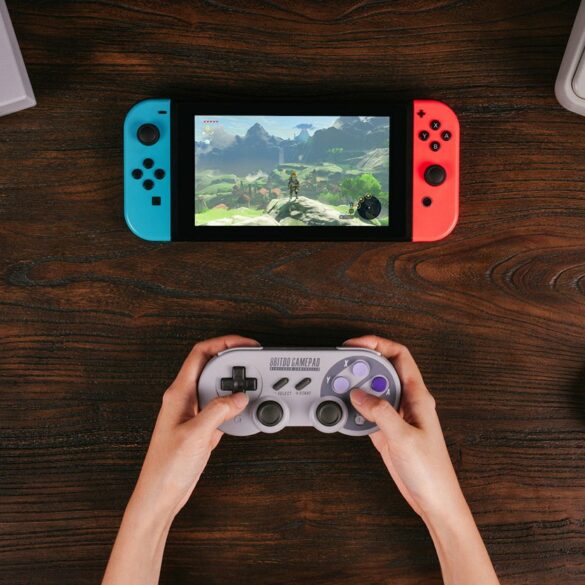 8Bitdo SN30 Pro, Kontroler Wireless Berdesain Retro untuk Nintendo Switch, PC, Mac, dan Android 54 8bitdo sn30 pro 1