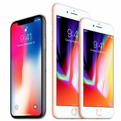 iPhone X iPhone 8 iPhone 7