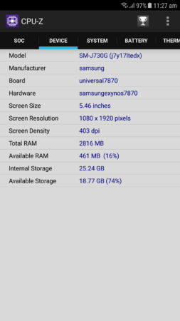 samsung galaxy j7 pro cpuz 2 samsung galaxy j7 pro cpuz 2