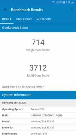 samsung galaxy j7 pro geekbench samsung galaxy j7 pro geekbench
