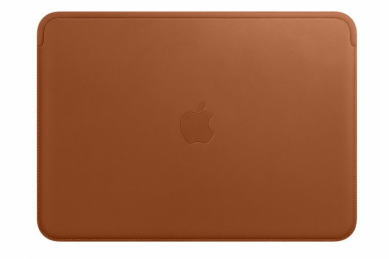 Apple MacBook leather sleeve 1