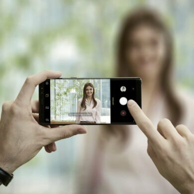 Galaxy Note8 Camera Live Focus Stay within