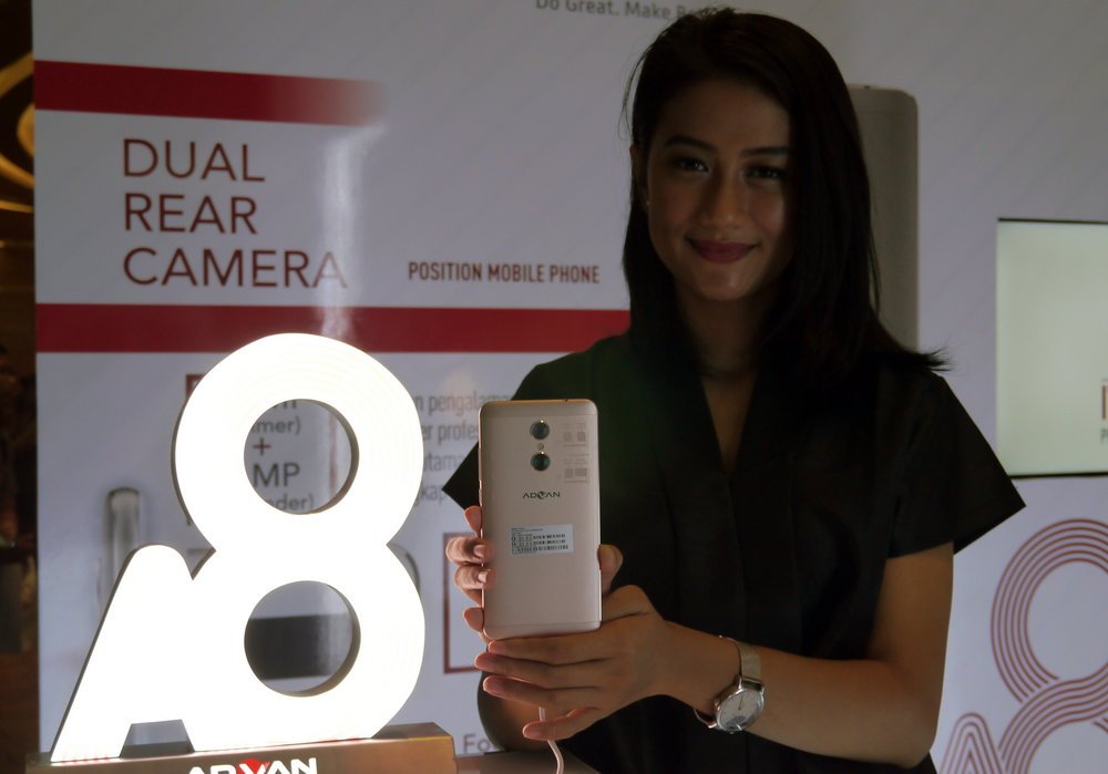 Advan Resmi Luncurkan A8, Smartphone Dual-Camera Dengan Sistem Keamanan ...