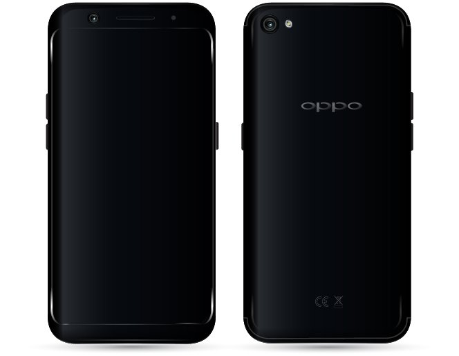 OPPO New Device Render Front Back