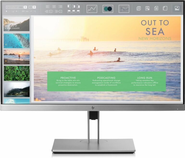 HP EliteDisplay E233 dan E243i, Monitor Kantoran dengan Desain Bezel yang Tipis