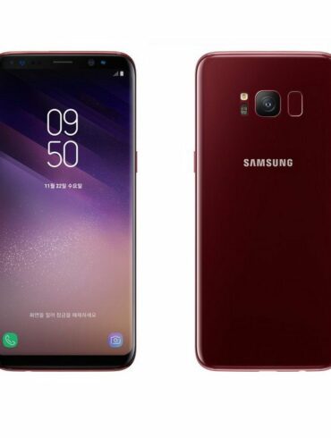 Galaxy S8 Burgundy Red Galaxy S8 Burgundy Red