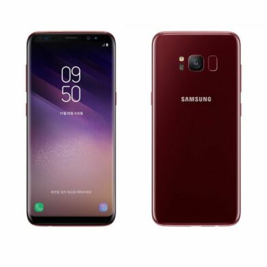 Galaxy S8 Burgundy Red