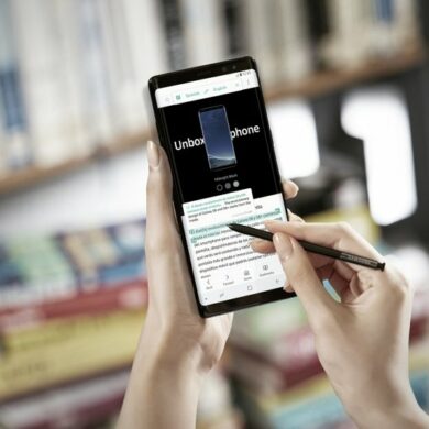 Galaxy Note8 S Pen Translate 1