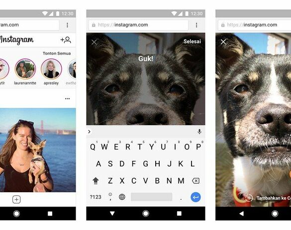 Instagram Rilis Fitur Membuat Stories Melalui Mobile Web 41 Instagram Simpan dan Bagikan Stories Anda Melalui Situs Seluler