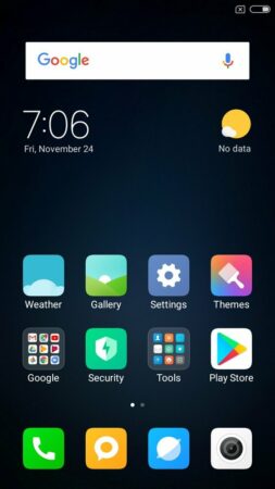 Xiaomi Redmi Note 5A UI 2