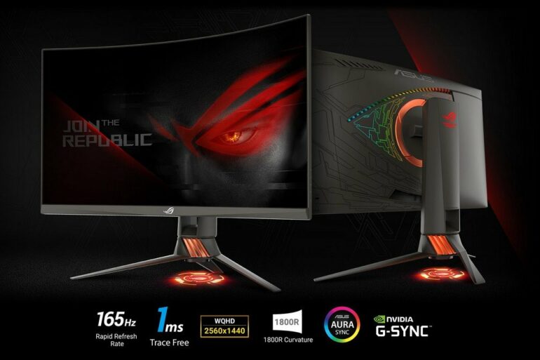 Asus ROG Swift PG27VQ, Monitor Gaming Curved dengan Refresh Rate Hingga 165Hz 32 asus rog swift pg27vq