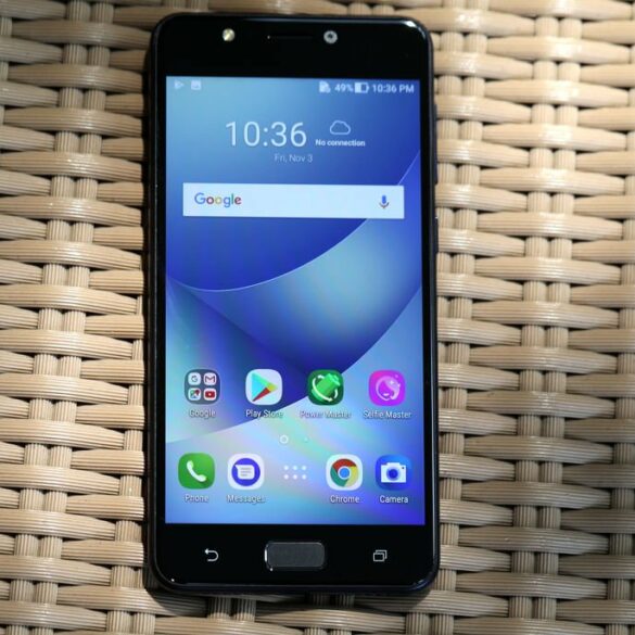 asus zenfone 4 max depan