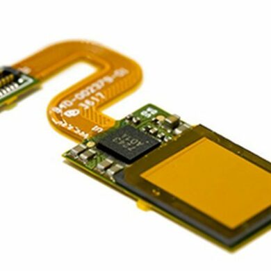 Synaptics Clear ID optical fingerprint sensor 1