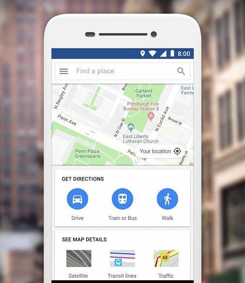 Maps Go, Aplikasi Google Maps Versi Ringan untuk Android Go 29 maps go 1