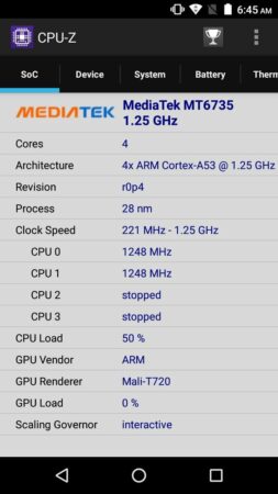 Review Motorola Moto E4 Plus: Smartphone Terjangkau dengan Layar Lebar dan Baterai Besar 37 Moto E4 Plus CPU Z 2