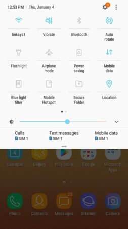 Samsung Galaxy J7 UI 7